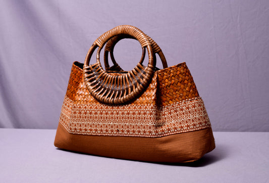 Unique Bamboo and Rattan Bag