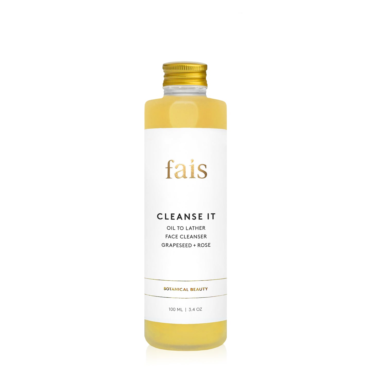 Cleanse It Oil To Lather Face Cleanser Grapeseed + Rose