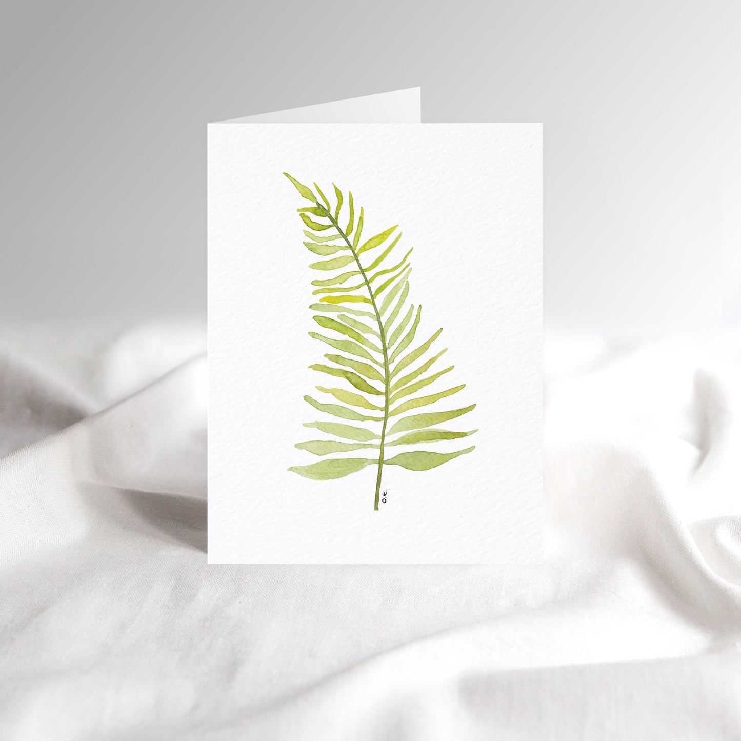 Botanical Greeting Card with Envelope