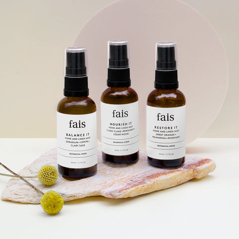 Home and Linen Mists Aromatherapy Set