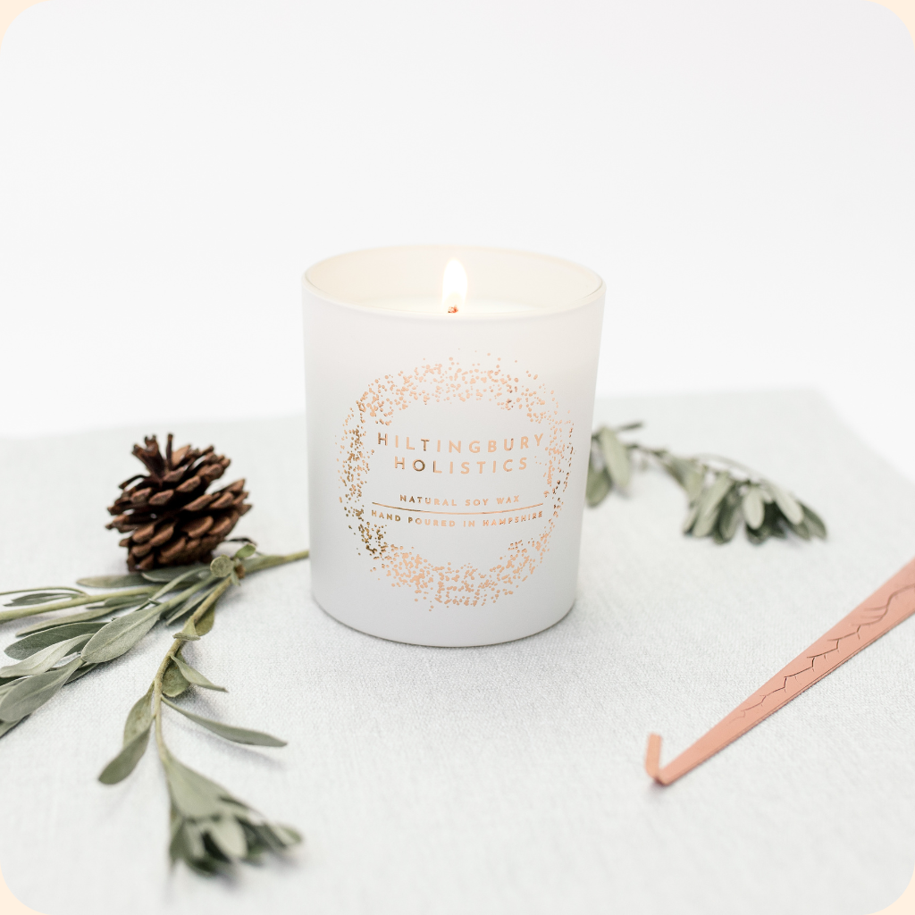 Hand-poured Scented Single Wick Candle