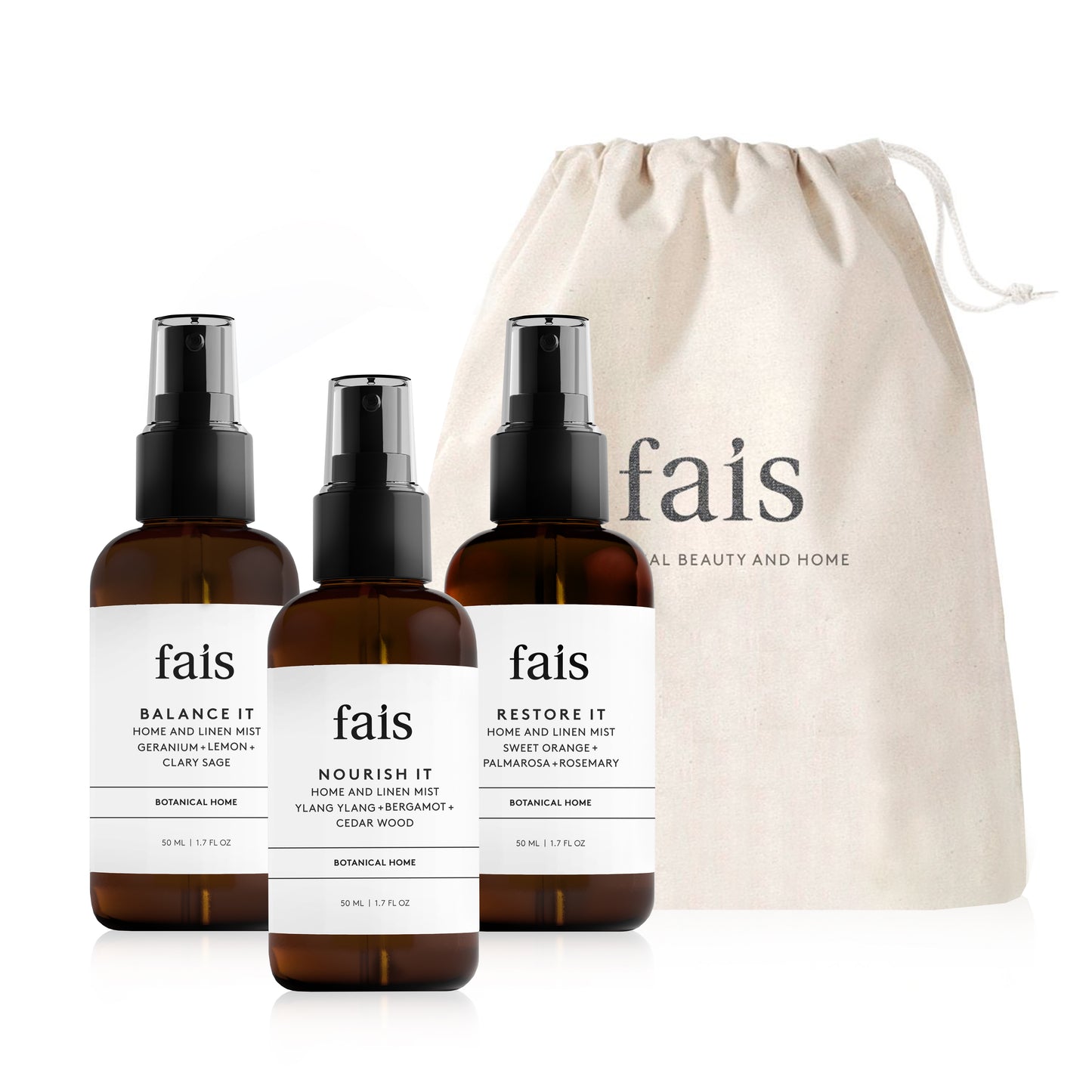 Home and Linen Mists Aromatherapy Set