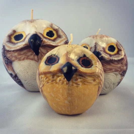 Swazi Owl Candles