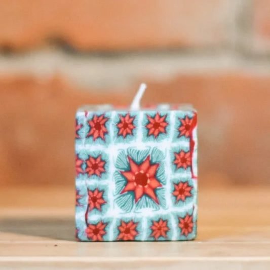 Mini Cube Christmas Candles
