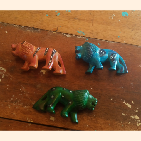 Assorted Lions Figurines