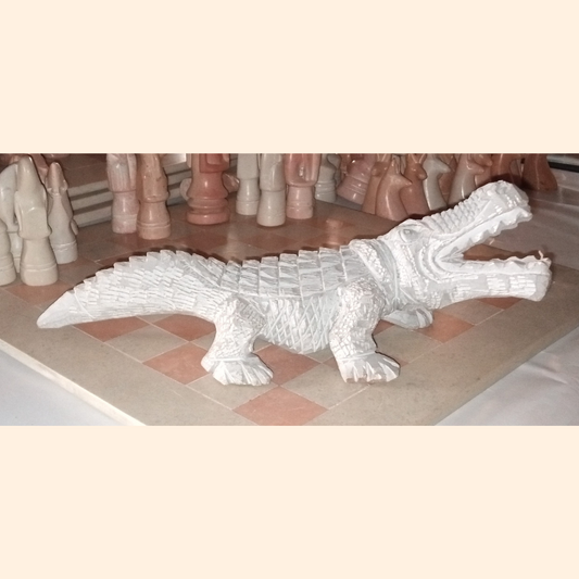 Crocodile Sculptures Set