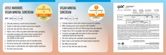 Vegan Mineral SPF-30 Suncream