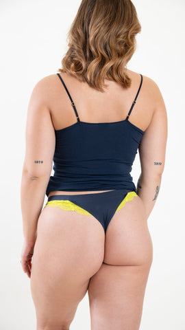 Sublime Navy Thong