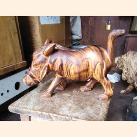 Set of 3 Assorted Size Animal Sculptures