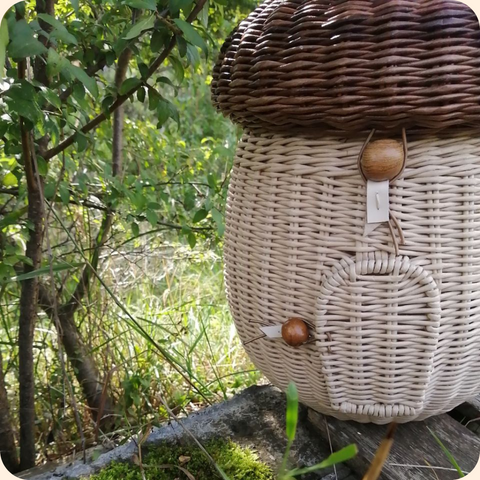 Mushroom Shaped Basket