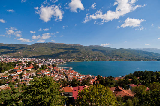 Ohrid panorama view