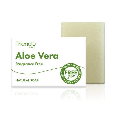 Friendly Soap - Aloe Vera - Fragrance Free - Natural Soap