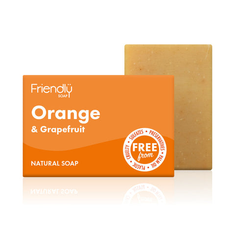 Friendly Soap - Orange and grapefruit -  Natural Soap 