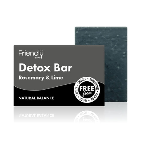 Activated Charcoal Rosemary & Lime Detox Bar