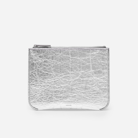 Daley Silver Vegan Make-Up Pouch