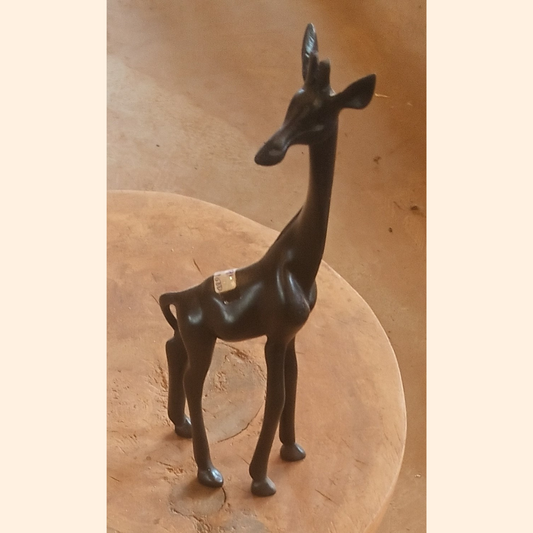 Sugar Dish and Giraffe Sculptures Set