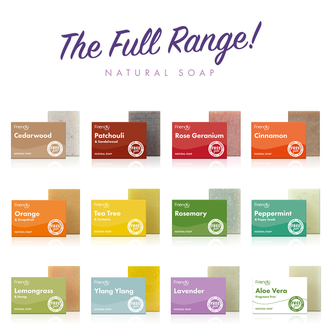 Full Range Natural Soap 12 Pack