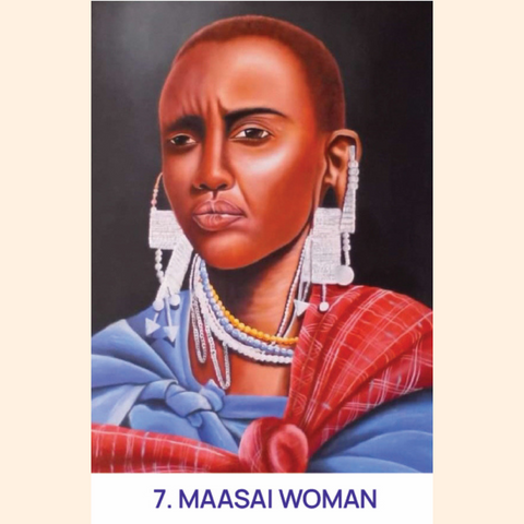 Medium True African Painting