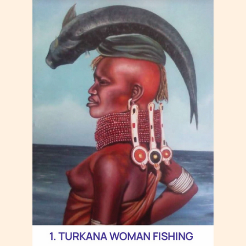 Large True African Painting