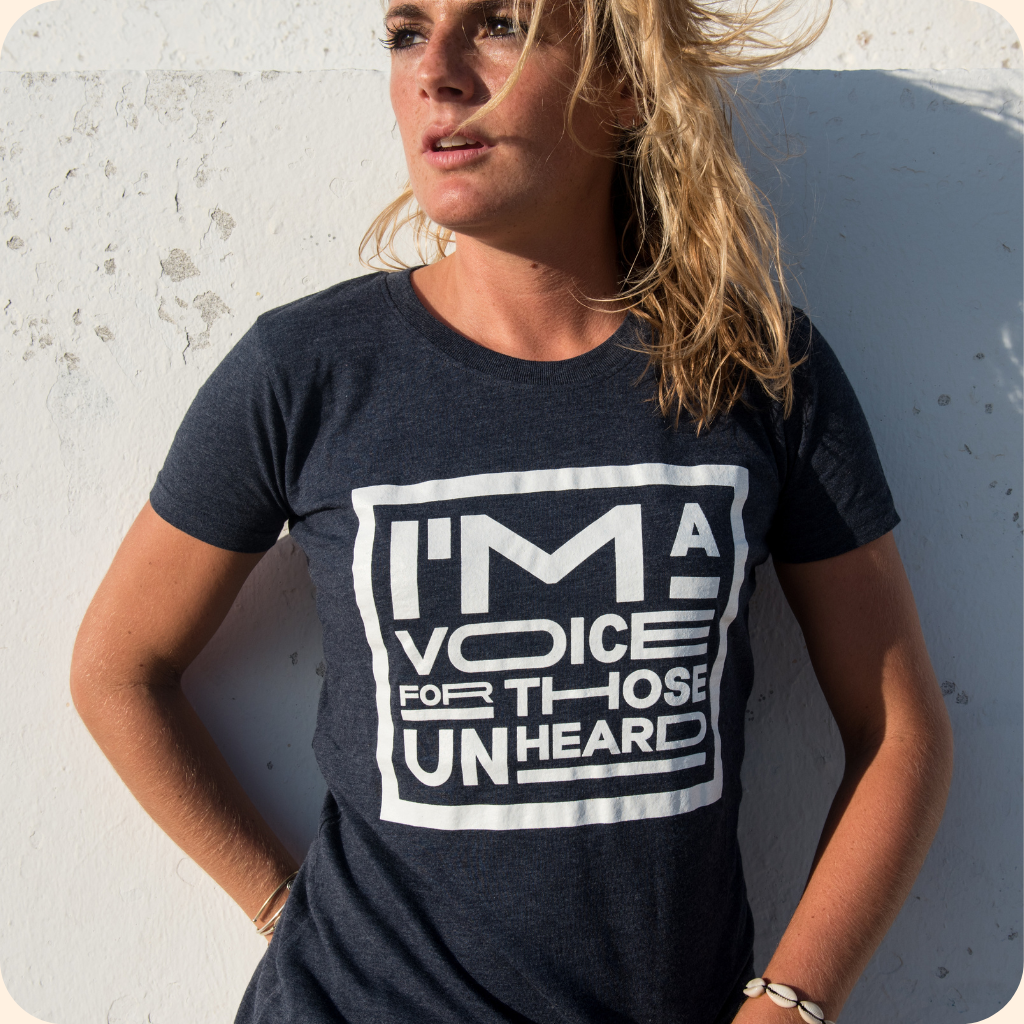 Women's I'm a Voice For Those Unheard T-Shirt