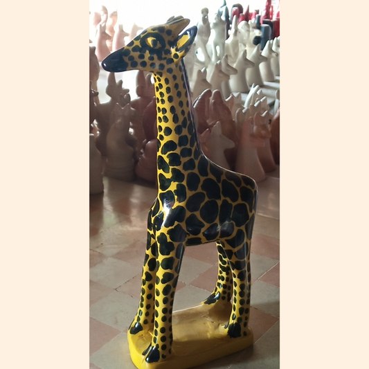 Set of 6 Giraffe Figurines
