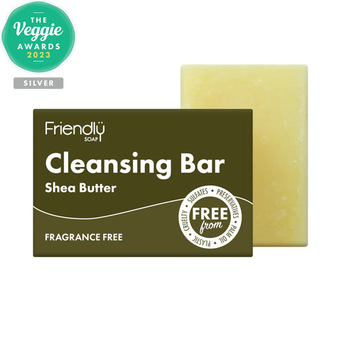Shea Butter Fragrance-free Cleansing Bar