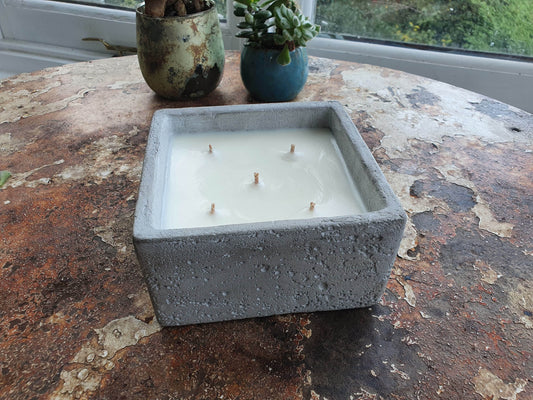 Urban Concrete Candle