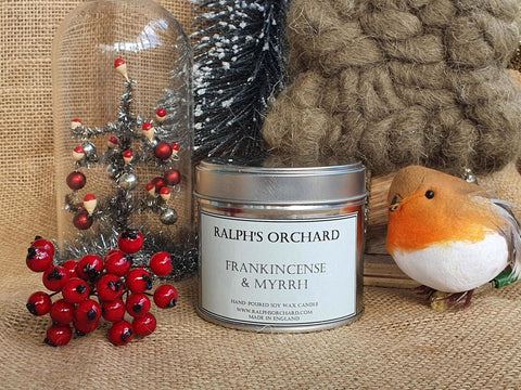 Frankincense & Myrrh scented candle Scented candle Ralph's Orchard 