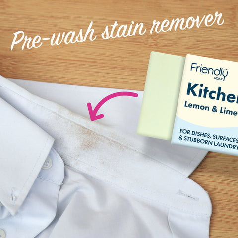 Friendly Soap Kitchen Bar - Pre-wash stain remover