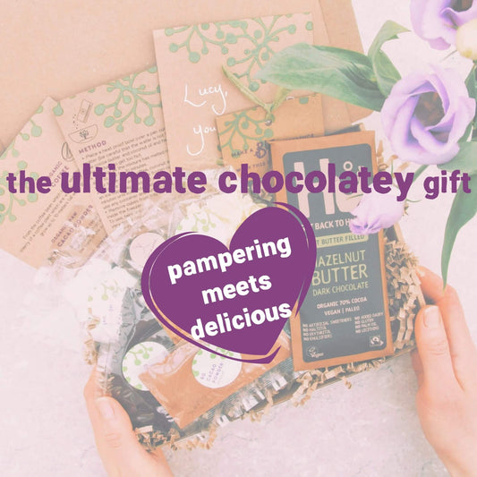 Organic Vegan Chocolatey Pamper Gift For Sister