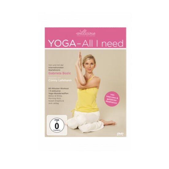 Wellicious DVD | Yoga - All I need | Wellicious-DVD | Yoga – Alles, was ich brauche