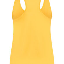 Durable and stylish eco-friendly yoga top in Sunshine Yellow - Cradle to Cradle certified and Circular made fir conscious living