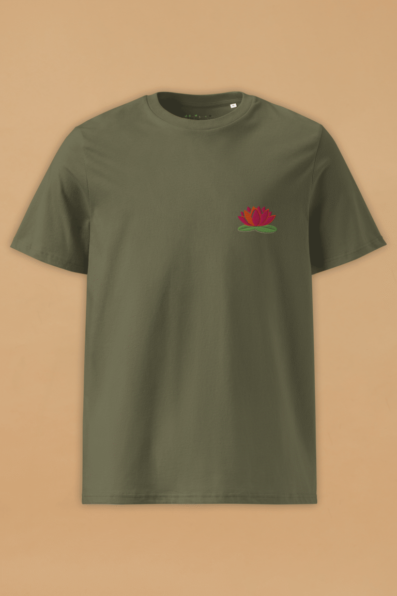 waterlillyt-shirtkhaki0.png