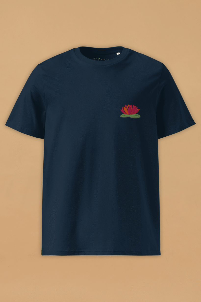 waterlillyt-shirtnavy0.png