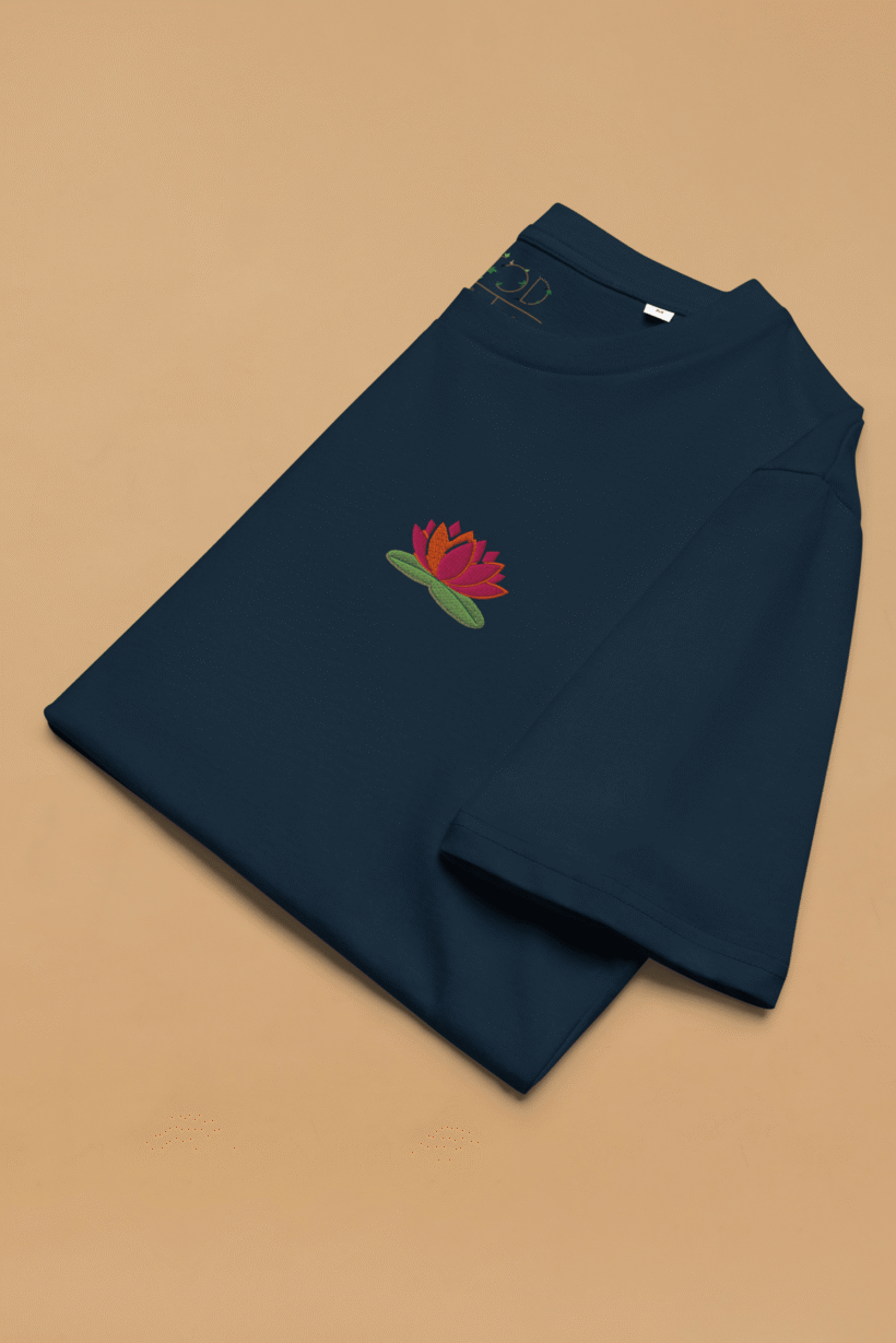 waterlillyt-shirtnavy5.png